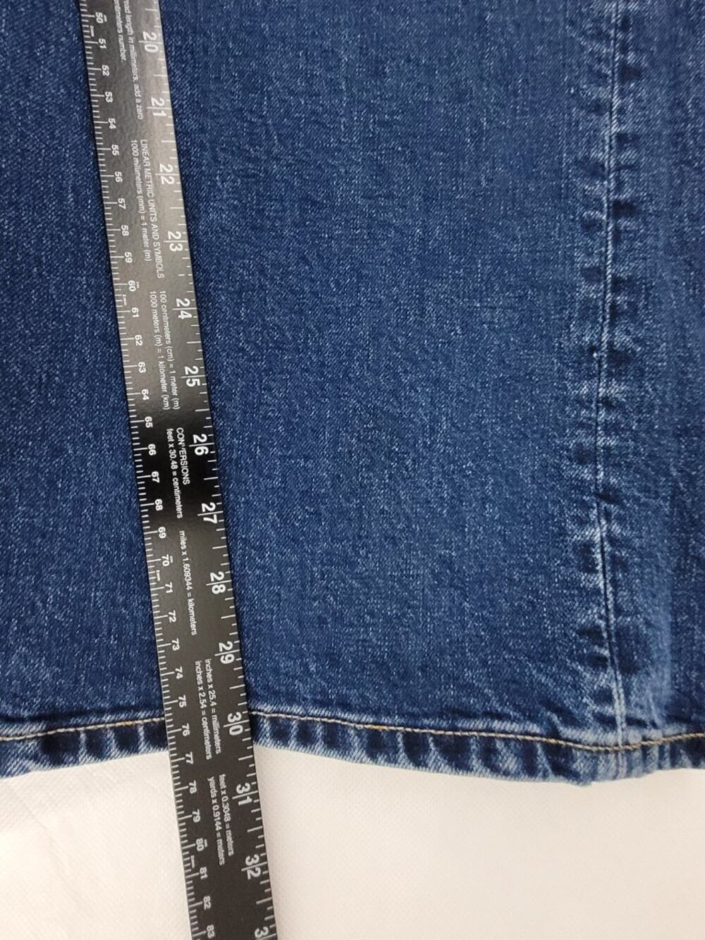 Banana Republic Jeans Womens 31 Blue The Icon Classic Wide Leg Medium Wash Denim - Picture 13 of 16